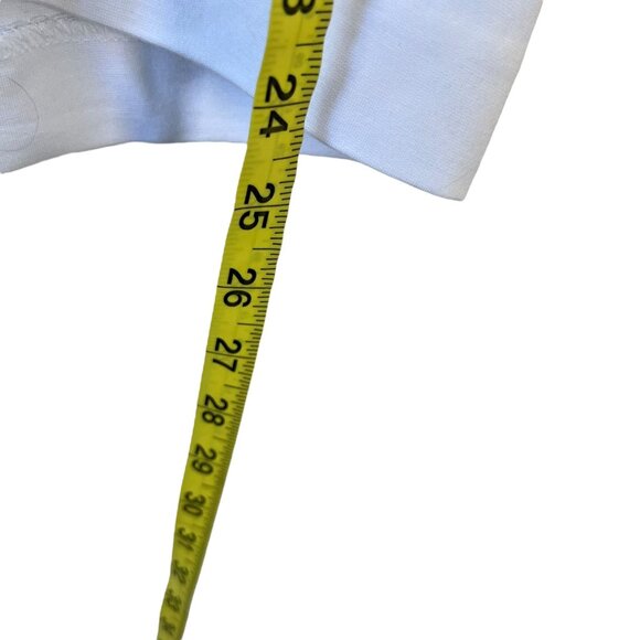 CAbi White Indulge Long Sleeve Surplice Layered Top Small - Picture 4 of 9